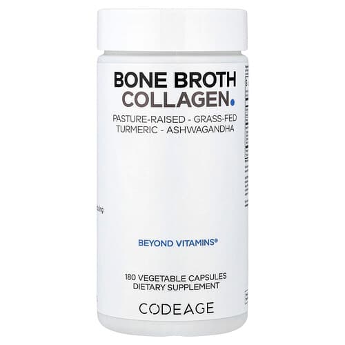 Codeage, Bone Broth Collagen, 180 φυτικές κάψουλες
