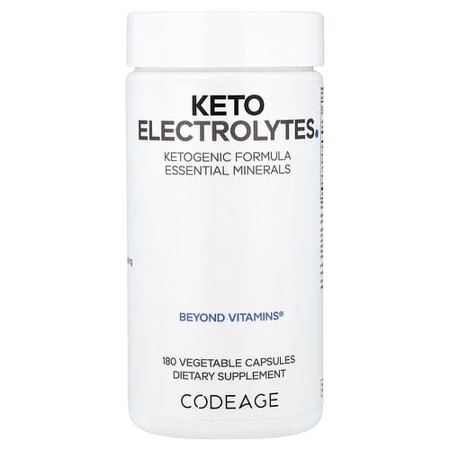 Codeage, Κέτο ηλεκτρολύτες, 180 φυτικές κάψουλες