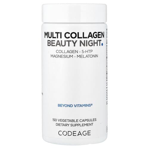 Codeage, Multi Collagen Beauty Night, 150 Κάψουλες