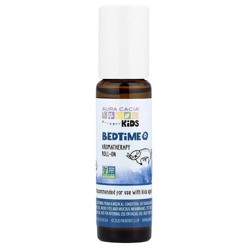 Aura Cacia, Παιδιά, Αρωματοθεραπεία Roll-On πριν τον ύπνο, 0.31 fl oz (9.2 ml)