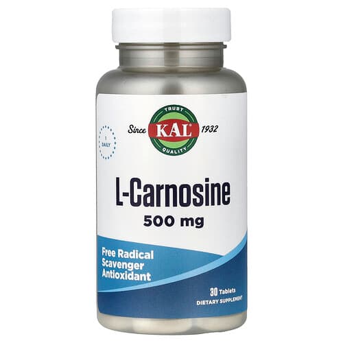 KAL, L-Καρνοσίνη, 500 mg, 30 Δισκία