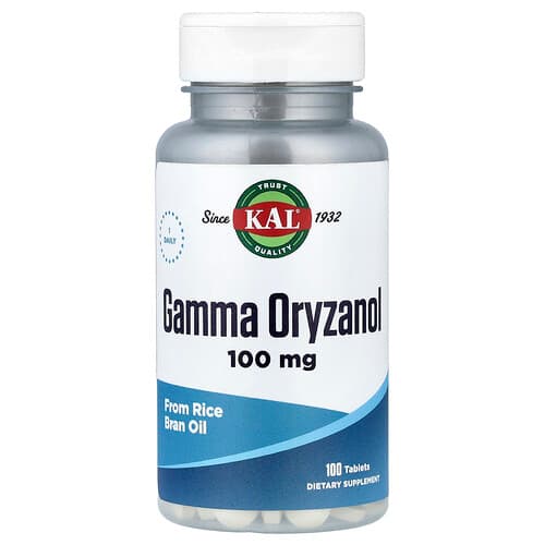 KAL, Γάμμα Oryzanol, 100 mg, 100 δισκία