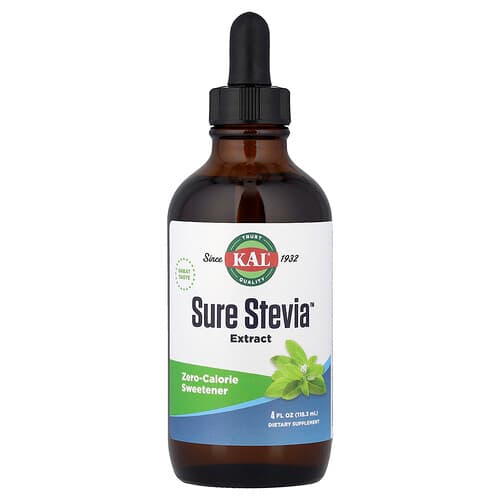 KAL, Εκχύλισμα Sure Stevia™, 118,3 ml