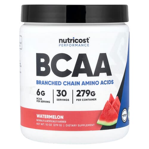 Nutricost, Απόδοση, BCAA, Καρπούζι, 10 oz (279 g)
