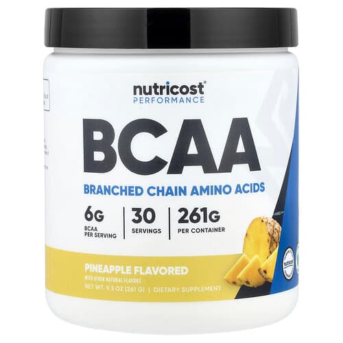 Nutricost, Απόδοση, BCAA, Ανανάς, 9,3 oz (261 g)