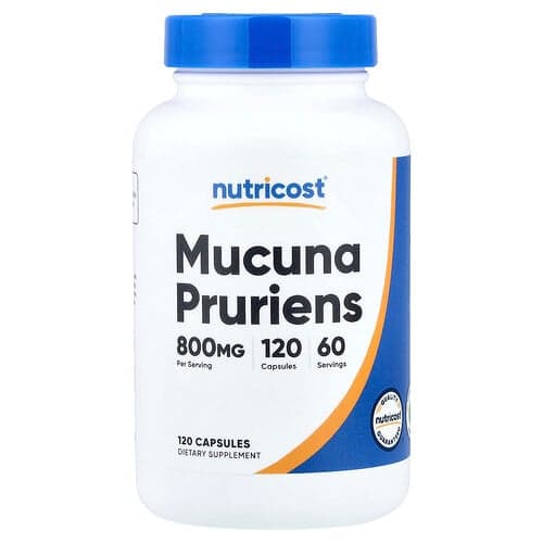 Nutricost, Mucuna Pruriens, 120 Κάψουλες (400 mg ανά Κάψουλα)