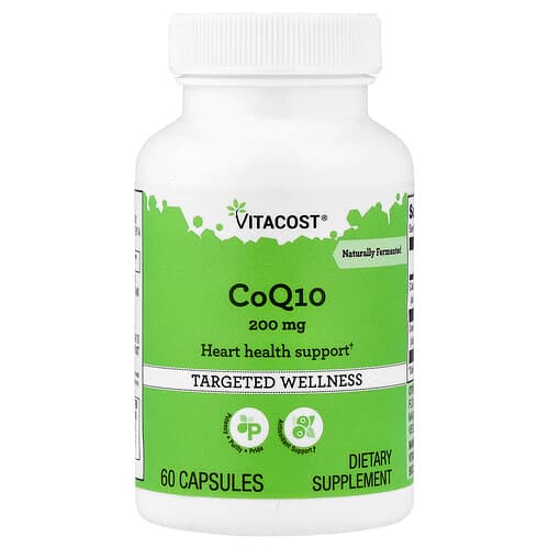 Vitacost, CoQ10, 200 mg, 60 κάψουλες