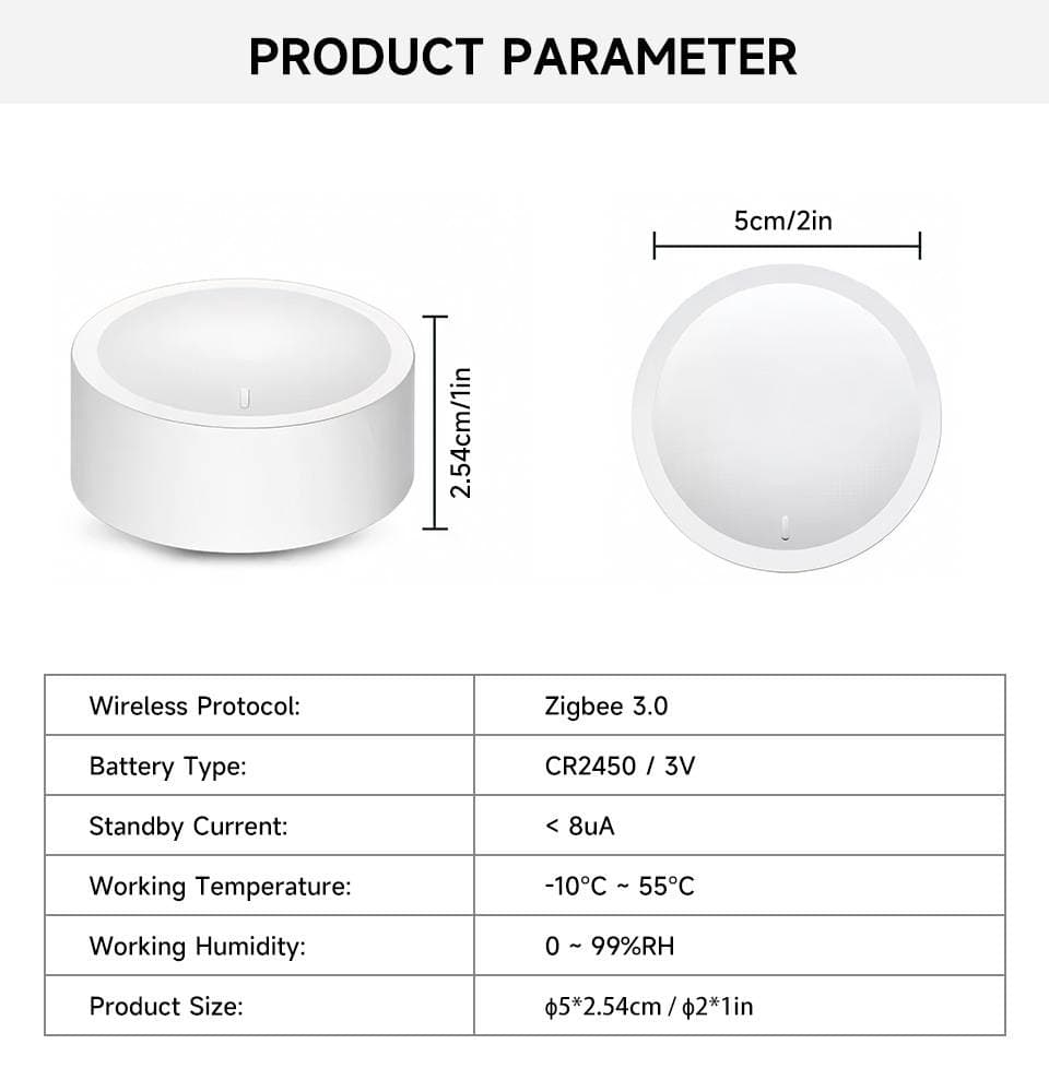 Tuya Zigbee Smart Knob Dimmer