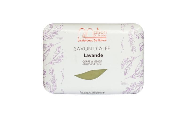 SAVON D'ALEP PARFUMÉ À LA LAVANDE