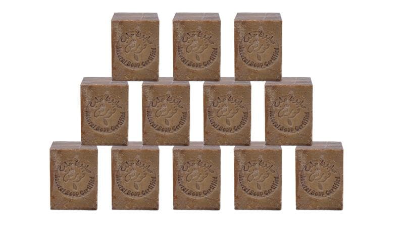 Batches - Aleppo Soap 200g 40% Laurel Berry Oil ZERO WASTE - Set of 12