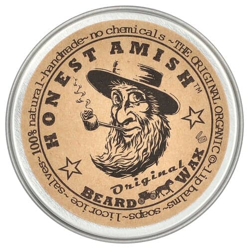 Honest Amish, Αυθεντικό κερί για γένια, 60 ml