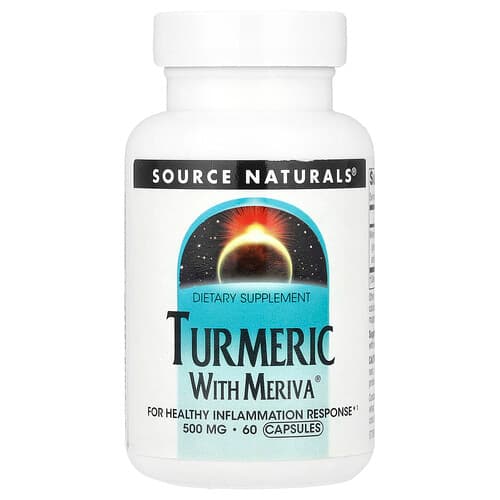 Source Naturals, Κουρκουμάς με Meriva®, 60 κάψουλες
